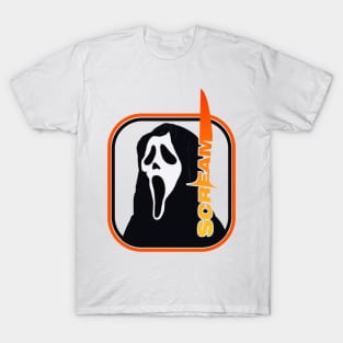 scream VI  (Scream 6)  scary horror movie graphic design by ironpalette T-Shirt